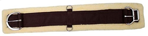 Showman Fleece Girth w/ Double Roller Buckle