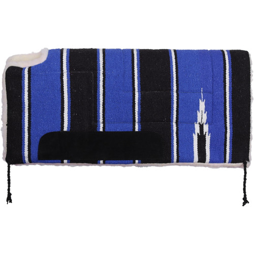 30" x 30" Economy Style Built-Up Cutback Saddle Pad