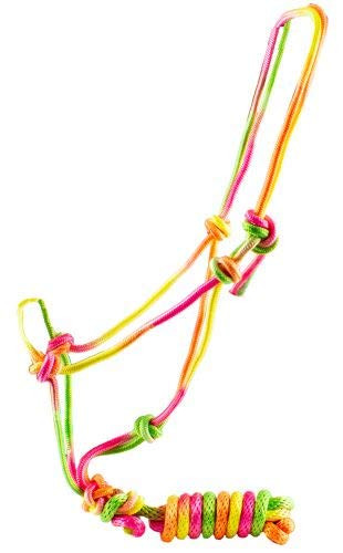 Rainbow Cowboy Knot Halter w/ Lead