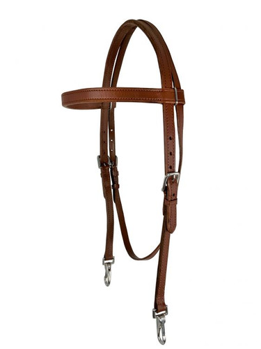 Argentina Cow Harness Leather Browband Headstall