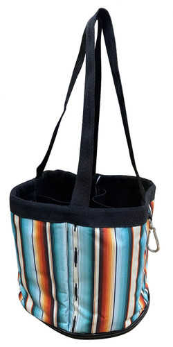 Showman Serape Print Nylon Grooming Tote