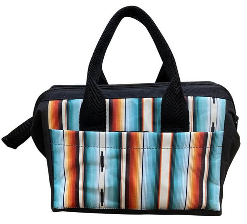 Showman Nylon Tote Bag w/ Serape Print