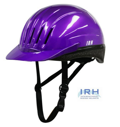 Purple EQUI-LITE Riding Helmet