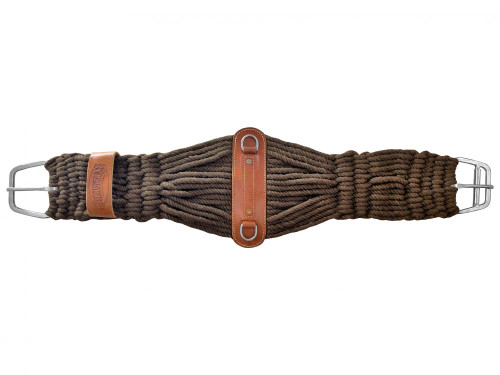 Showman Brown Cotton Blend Double Weave String Roper Girth