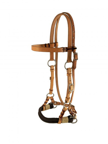 Showman Light Oil Argentina Cow Leather Side Pull