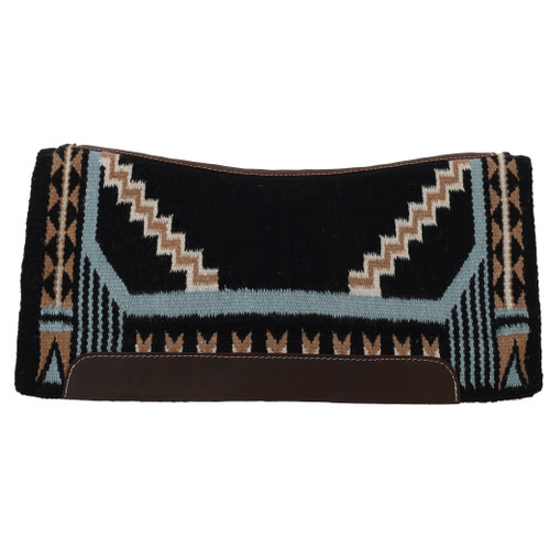 Showman 36" x 34" Mesa Ridge Wool Top Saddle Pad w/ Memory Felt Bottom