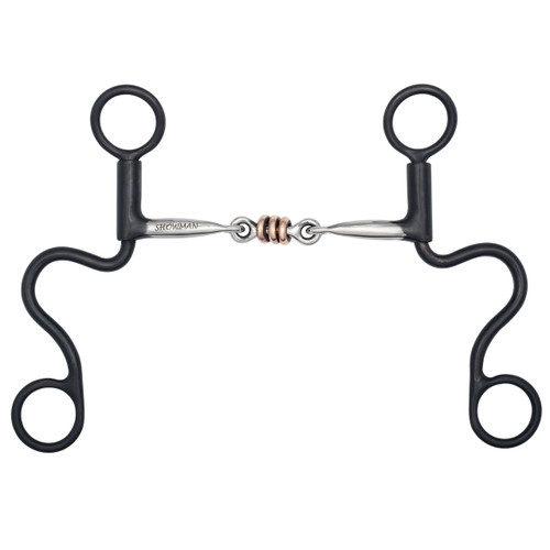 Showman Short Shank Dog Bone Copper Roller Bit