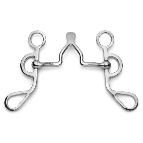 Showman Argentine Shank Bit w/ Cathedral Spade Port Showman Argentine Shank Bit w/ Cathedral Spade Port