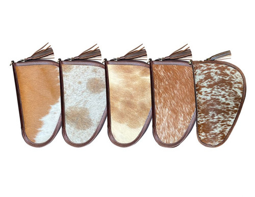 Showman Hair-on Cowhide Clutch w/ Wristlet