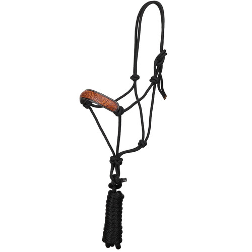 Showman Desert Ivy Cowboy Knot Halter w/ Lead