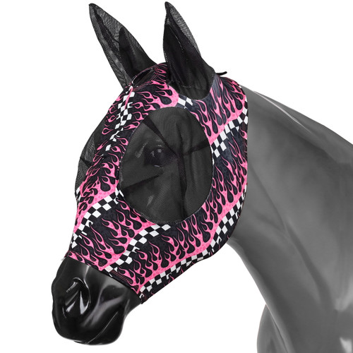 Showman Hotshot Lycra Fly Mask
