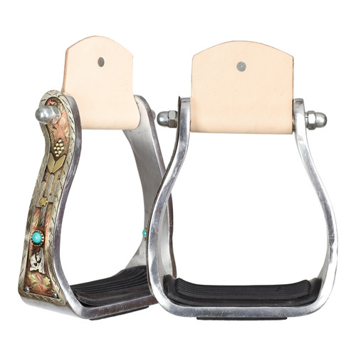 Showman High Mesa Aluminum Stirrups