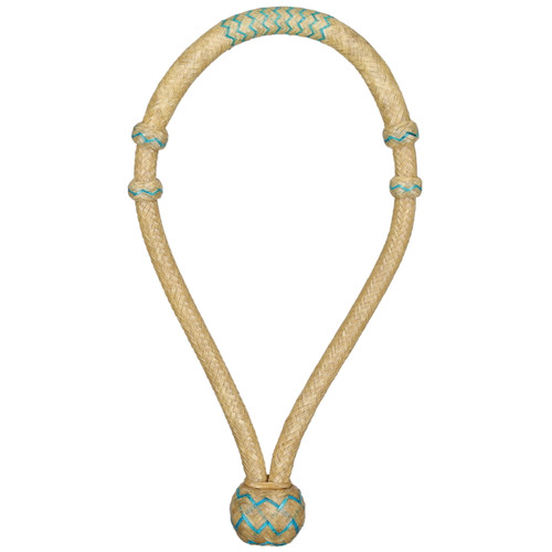 Showman Cobalt Rawhide Bosal