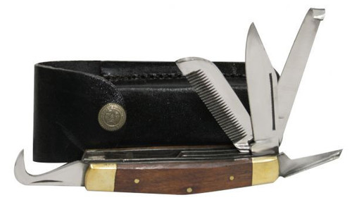 Showman Five Blade Knife for Stable & Trail