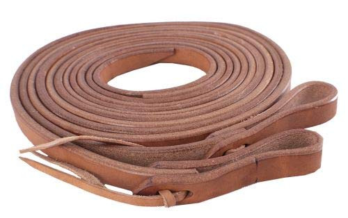 Showman 5/8" x 8' Harness Leather Split Reins