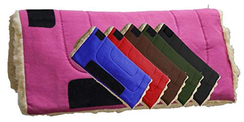 Showman 32" x 32" Heavy Canvas Top Saddle Pad