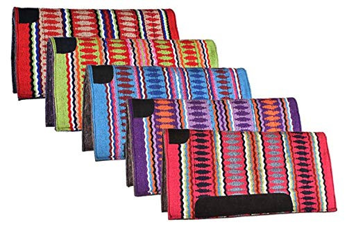 Showman 32" x 32" Acrylic Top Saddle Pad w/ Navajo Design