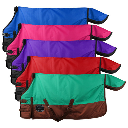 Showman Adjustable 48"-54" PONY/YEARLING 1200 Denier Turnout Blanket 