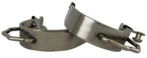 Showman Stainless Steel Bumper Spurs