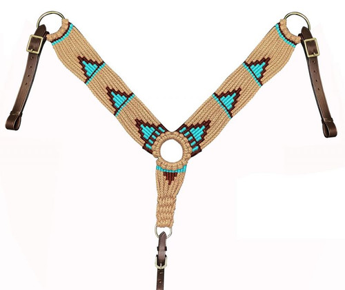 Showman Wool Blend Multi-Strand Southwest Design Breast Collar