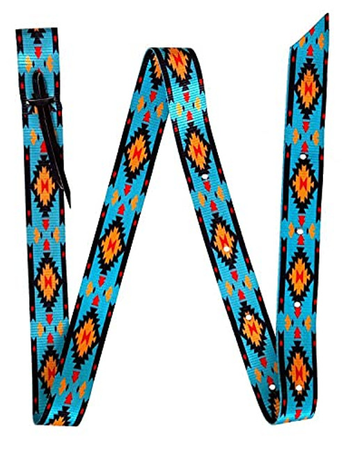 Showman Southwest Print Nylon Tie Strap