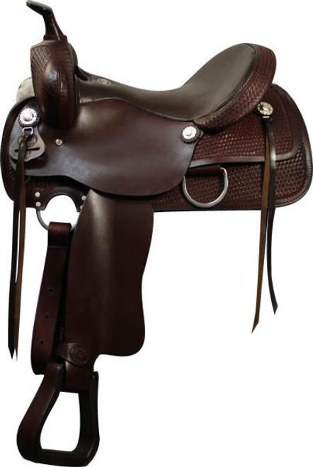 16", 17" Double T Pleasure Style Saddle w/ Full QH Bars 16", 17" Double T Pleasure Style Saddle w/ Full QH Bars