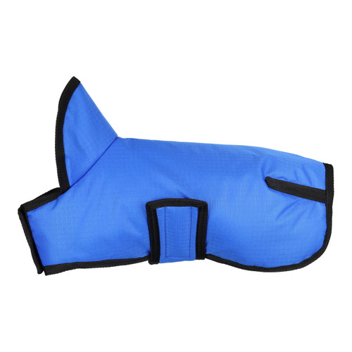 Showman Trail Tough 600D Blue Dog Coat with Hood - XX-Large Showman Trail Tough 600D Blue Dog Coat with Hood - XX-Large