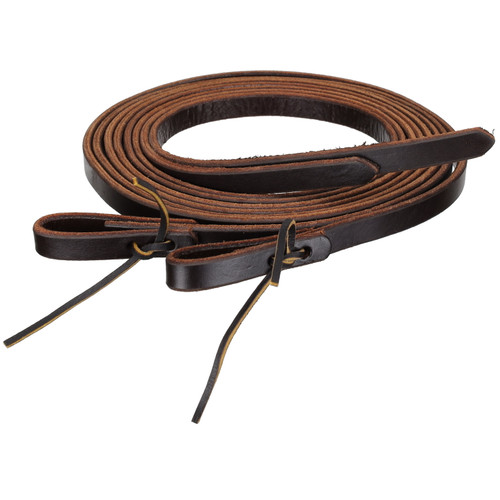 8' x 5/8" Premium Harness Leather Split Reins
