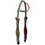 Showman Desert Bloom Single Ear Headstall & Breast Collar Set