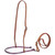Showman Leather Tie Down w/ Lariat Noseband