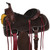 Double T Classic Stitch Dark Prairie Roper Style Saddle - 15 Inch