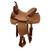 Sagebrush Roughout Barrel Style Saddle - 15 Inch