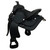 Black Nylon Cordura Saddle - 13 Inch