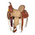 Economy Pony/Youth Hard Seat Roper Style Saddle - 12 Inch