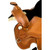 Desert Plains Economy Style Saddle - 16 Inch