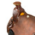 Buffalo Saddlery Rugged Outlaw Chocolate Roughout Roper Style Saddle - 16 Inch