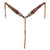 Showman Western Regal Single Ear Headstall & Breast Collar Set