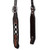 Showman Fast Lane Floral Single Ear Headstall