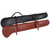 Showman 34" Leather Gun Scabbard w/ Silver Buckles