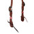 Showman Seaside Pearl Argentina Cow Leather Single Ear Headstall