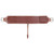 Showman Argentina Cow Leather Basket Tooled Backrigging - 5"
