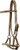 Leather Double Stitched Sidepull w/ Double Rope Nose
