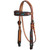Showman Laurel Browband Headstall & Breast Collar Set