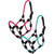 Showman Poly Rope Leather Halter