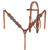 Showman Desert Croc Browband Headstall & Breast Collar Set