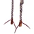 Showman Violet Valley Single Ear Mule Tape Headstall