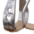 Showman Polished Aluminum Engraved Stirrups w/ Cut-Out Heart Design