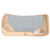 Showman Felt Saddle Pad w/ Barbwire Tooling & Hair-On Argentina Cowhide w/ Barrel Racer Design