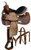 10" Double T Pony Saddle Set
