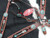 Showman Beaded Arrow Design Headstall, Breast Collar, Reins & Wither Strap Set